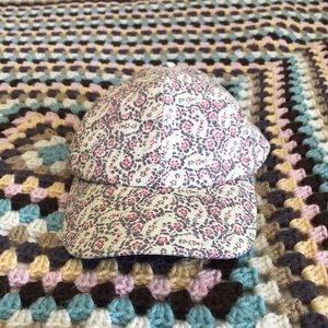 Anthropologie flower Baseball Cap